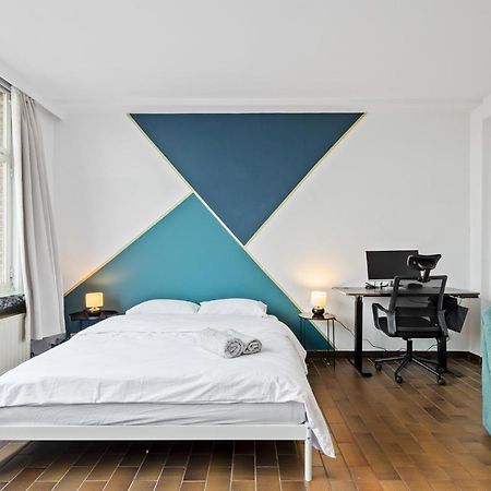 Cozy Antwerp - Cityview Studio Free Parking المظهر الخارجي الصورة