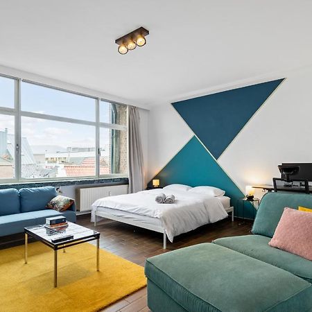 Cozy Antwerp - Cityview Studio Free Parking المظهر الخارجي الصورة