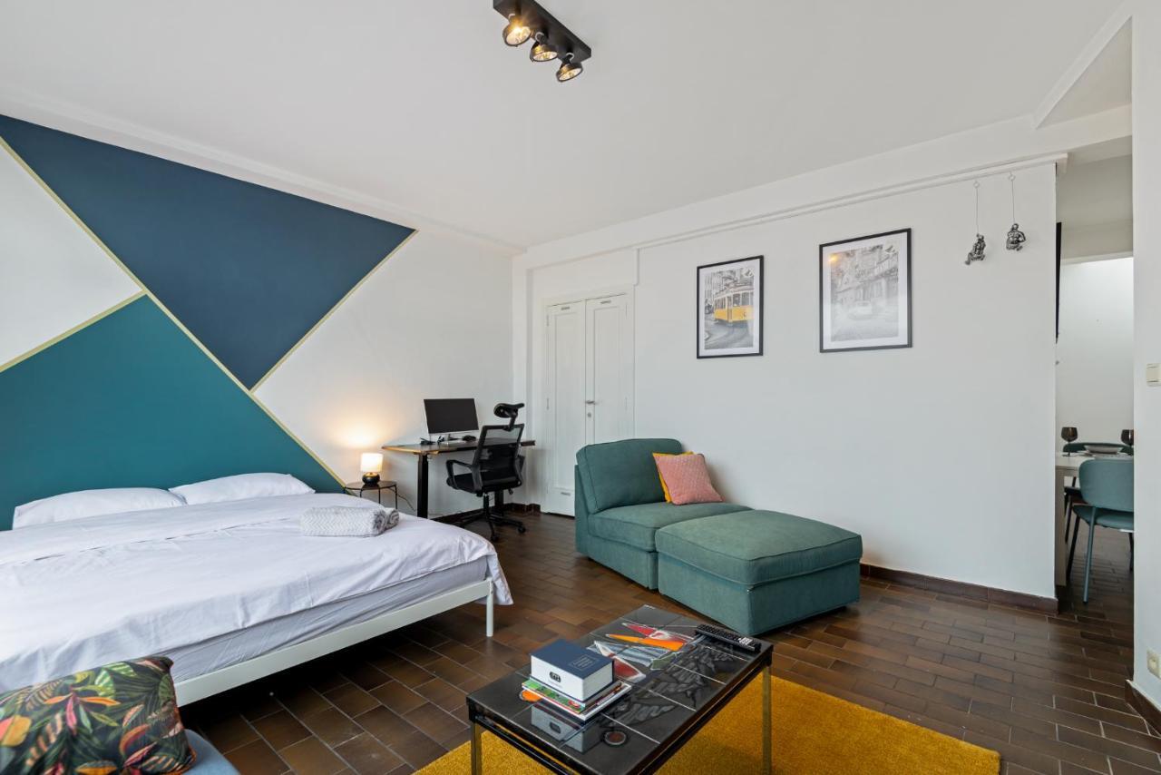Cozy Antwerp - Cityview Studio Free Parking المظهر الخارجي الصورة