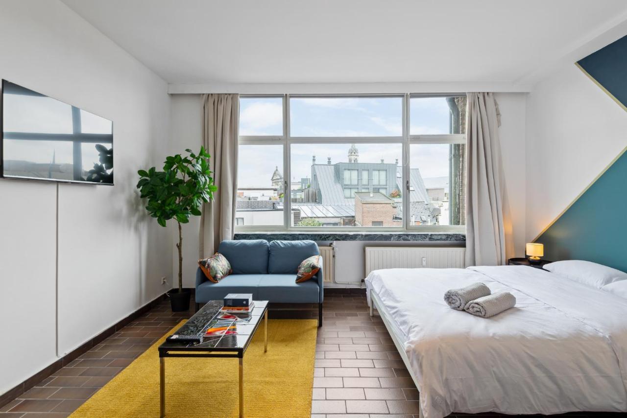 Cozy Antwerp - Cityview Studio Free Parking المظهر الخارجي الصورة